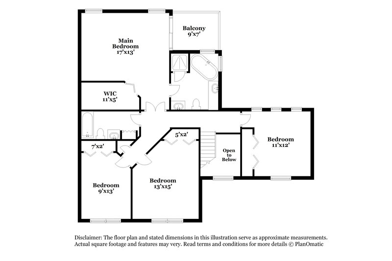 3,820/Mo, 4361 SW 153rd Ct Miami, FL 33185 Floor Plan View 2