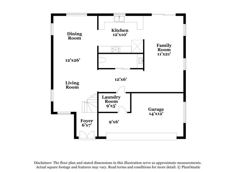 2,580/Mo, 1500 SE 23rd St Homestead, FL 33035 Floorplan View