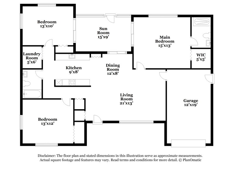 1,995/Mo, 2365 59th Ave Vero Beach, FL 32966 Floorplan View