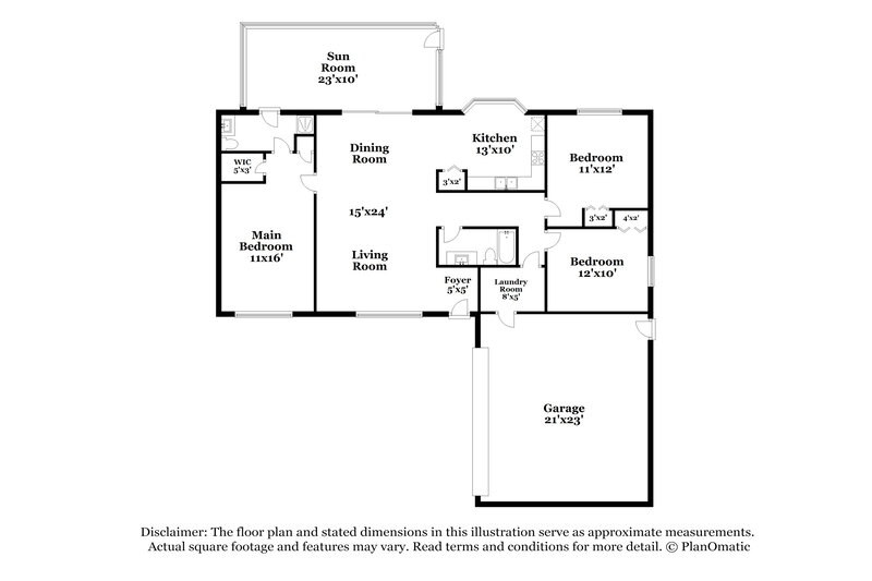 2,265/Mo, 6514 Flora Way Fort Pierce, FL 34951 Floorplan View