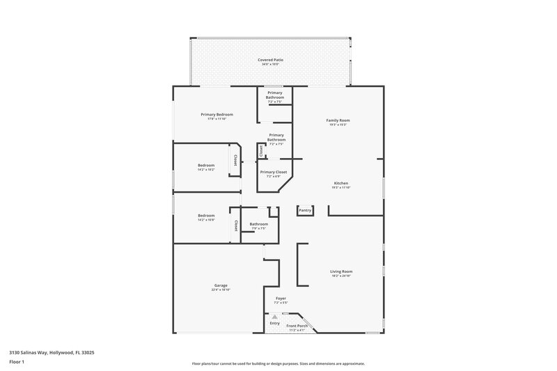 3,410/Mo, 3130 Salinas Wy Miramar, FL 33025 Floor Plan View