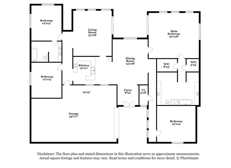 5,090/Mo, 19367 Sw 132nd Ct Miami, FL 33177 Floor Plan View