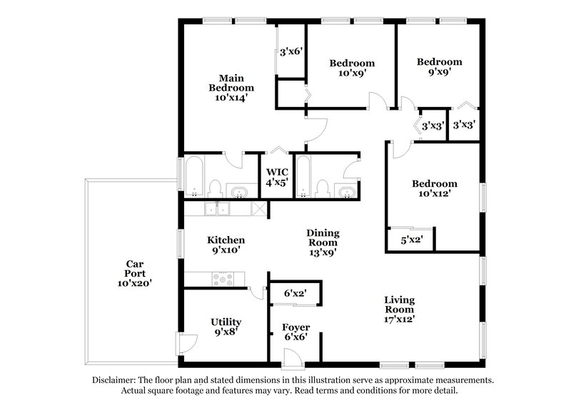 4,050/Mo, 1931 N Seacrest Boulevard Boynton Beach, FL 33435 Floor Plan View