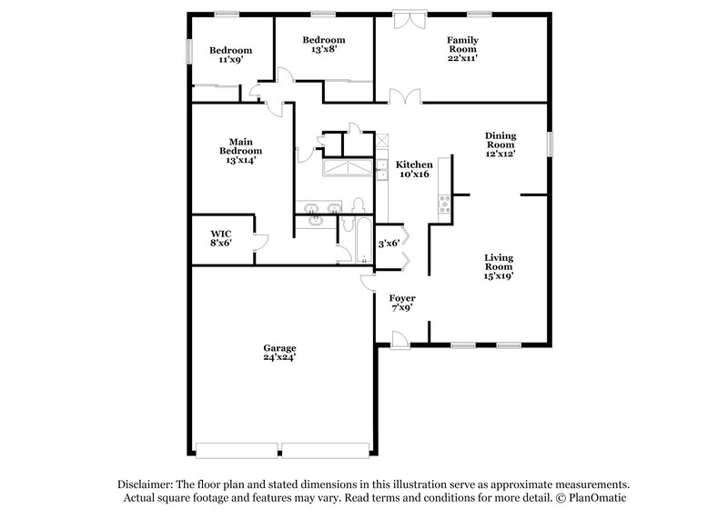 2,895/Mo, 719 Place Chateau Delray Beach, FL 33445 Floor Plan View