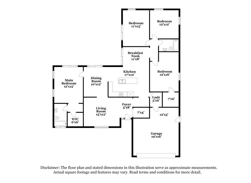 3,795/Mo, 3701 NW 7th Court Delray Beach, FL 33445 Floor Plan View