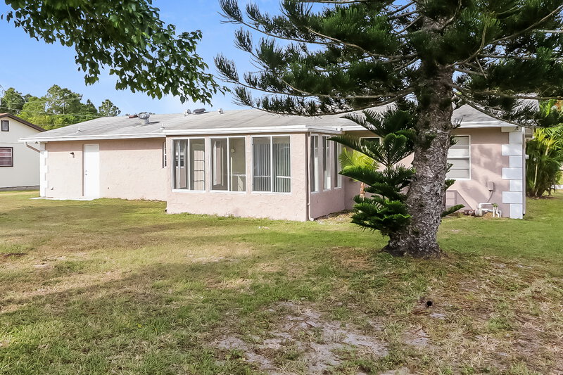2,415/Mo, 2317 SE Leithgow Street Port Saint Lucie, FL 34952 Rear View 2