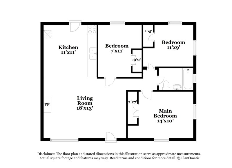 2,585/Mo, 2344 S Beech Road West Palm Beach, FL 33409 Floor Plan View