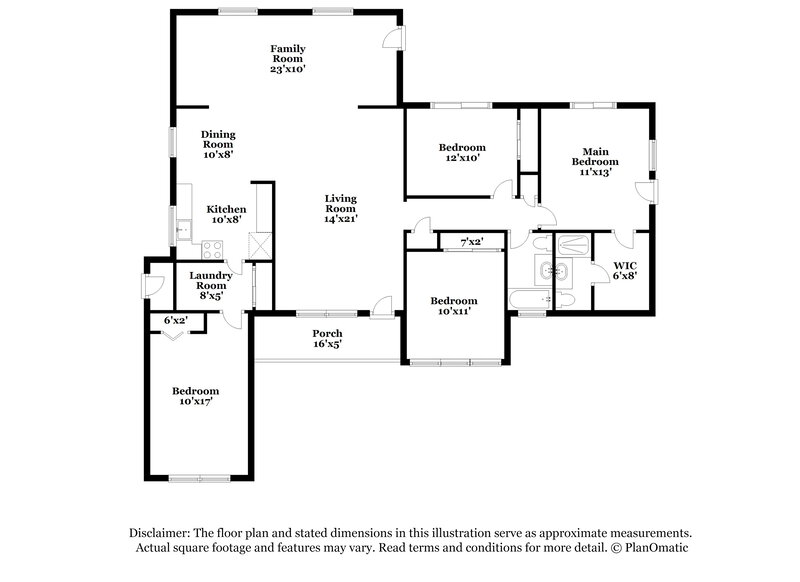 2,470/Mo, 570 SW 31st Ave Fort Lauderdale, FL 33312 Floor Plan View
