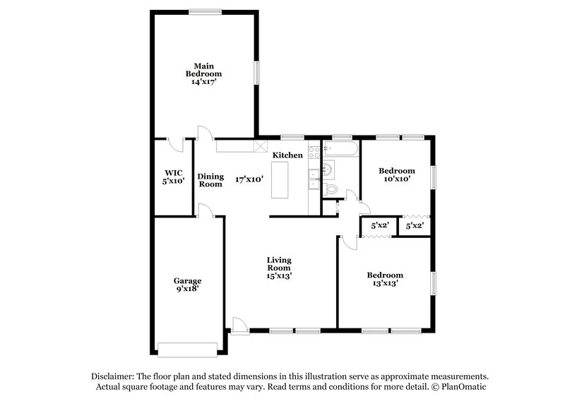 2,450/Mo, 820 S D Street Lake Worth Beach, FL 33460 Floorplan View