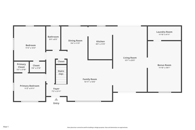 2,535/Mo, 4307 Brooks Avenue West Palm Beach, FL 33407 Floor Plan View
