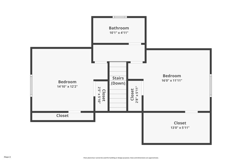 2,535/Mo, 4307 Brooks Avenue West Palm Beach, FL 33407 Floor Plan View 2