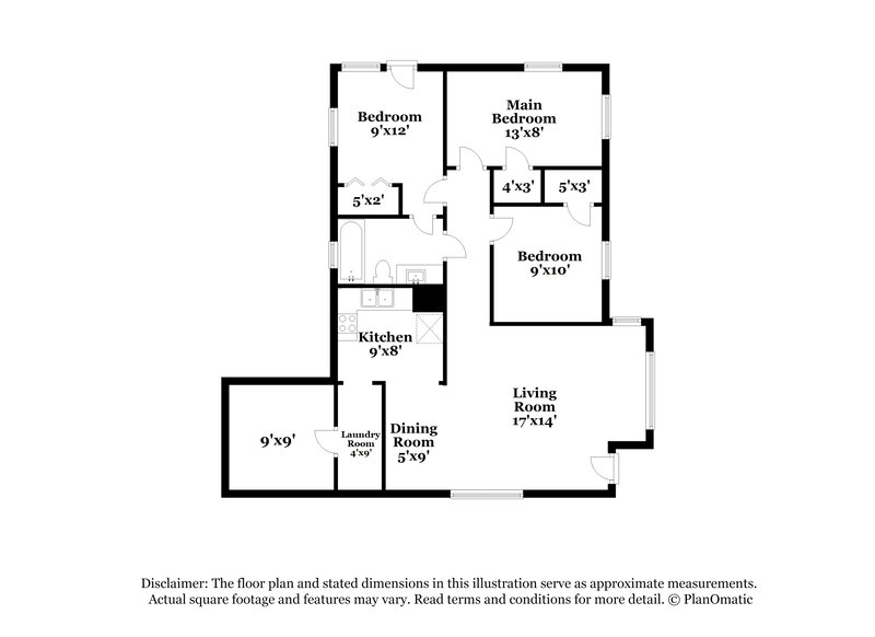 3,190/Mo, 2218 Farragut Street Hollywood, FL 33020 Floor Plan View
