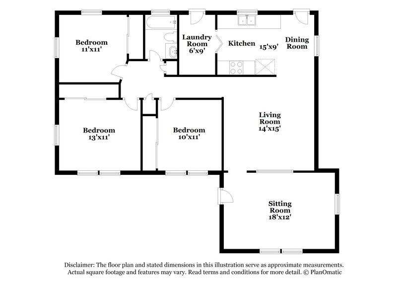 3,340/Mo, 2960 NW 20th Street Fort Lauderdale, FL 33311 Floor Plan View