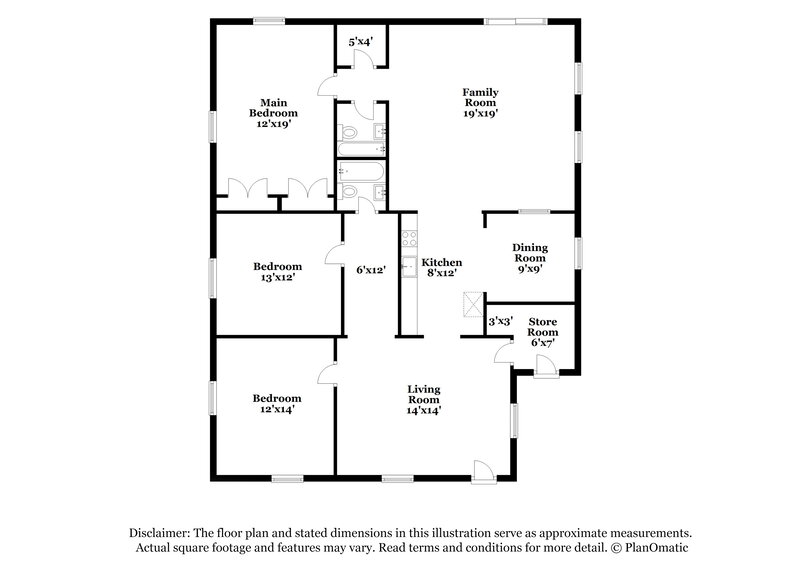 2,655/Mo, 5201 N Andrews Avenue Oakland Park, FL 33309 Floor Plan View