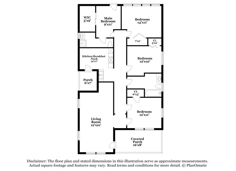 2,585/Mo, 1180 S Ridge Road Lantana, FL 33462 Floor Plan View