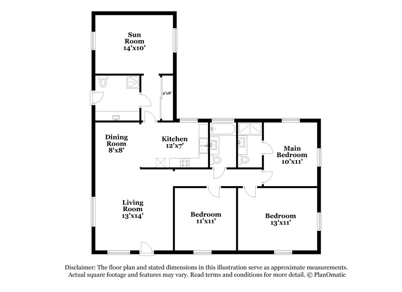 3,390/Mo, 1609 NW 16th Street Fort Lauderdale, FL 33311 Floorplan View