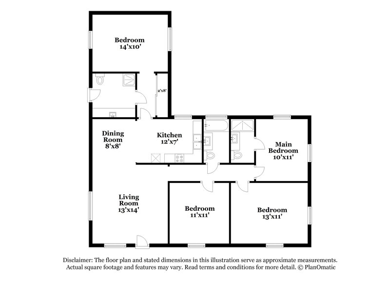 2,695/Mo, 1609 NW 16th Street Fort Lauderdale, FL 33311 Floorplan View
