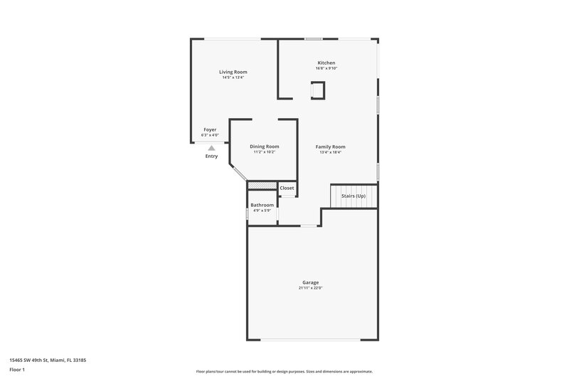 3,165/Mo, 15465 SW 49th St Miami, FL 33185 Floor Plan View 2