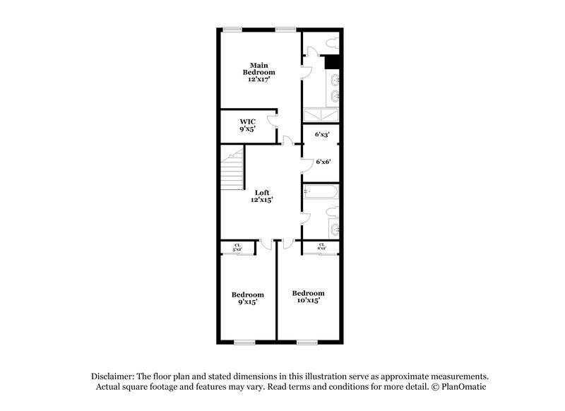 2,720/Mo, 4026 Hot Springs Ave Palm Springs, FL 33461 Floor Plan View 2