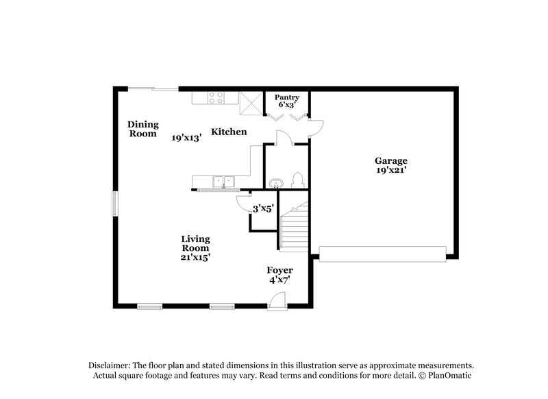 2,325/Mo, 7879 Rainey Dr Antioch, TN 37013 Floorplan View