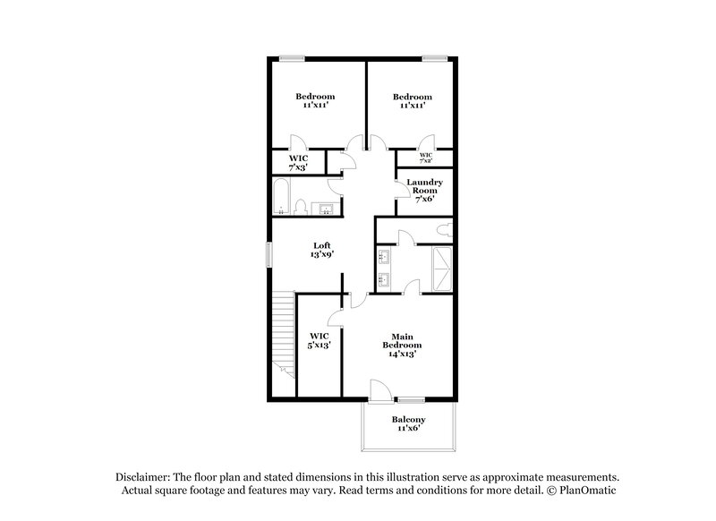 2,215/Mo, 7424 Blue Gable Rd Hermitage, TN 37076 Floor Plan View 2
