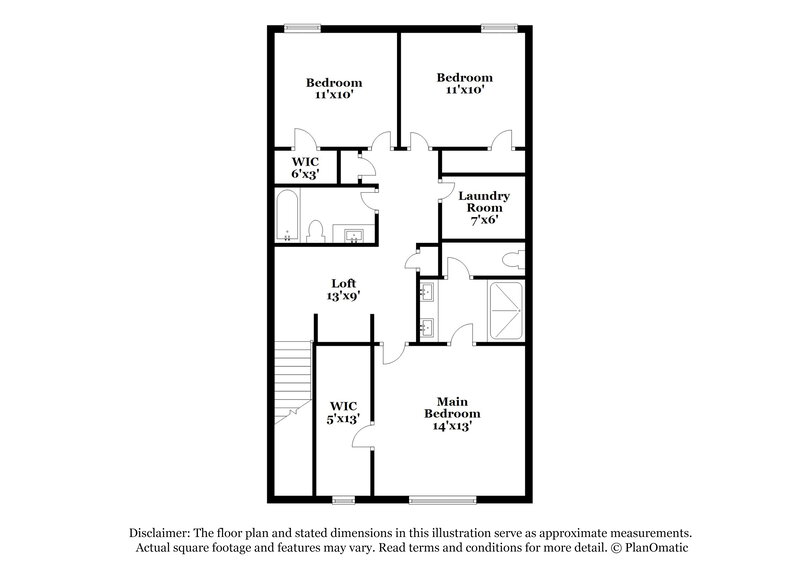 2,375/Mo, 7404 Blue Gable Rd Hermitage, TN 37076 Floorplan View 2
