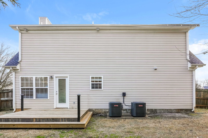 2,145/Mo, 7305 Ole Nottingham Dr Antioch, TN 37013 Rear View