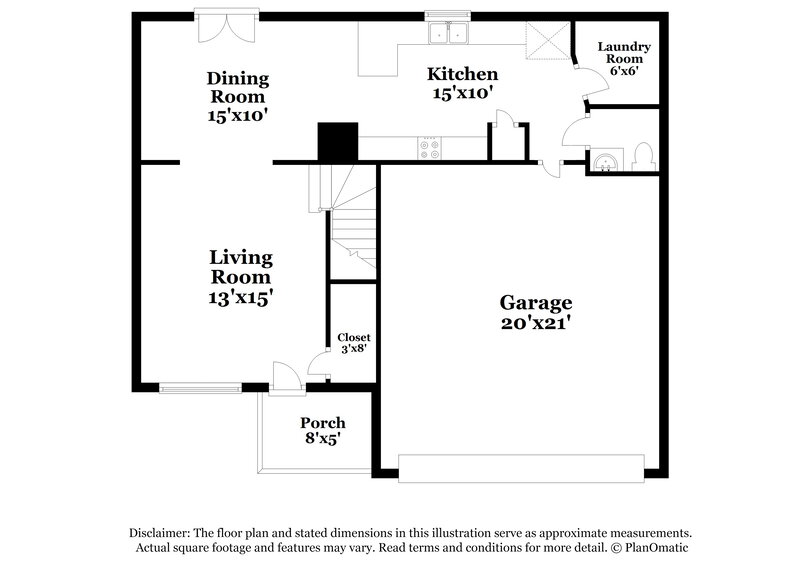 1,985/Mo, 1412 Priestshore Bay Antioch, TN 37013 Floor Plan View