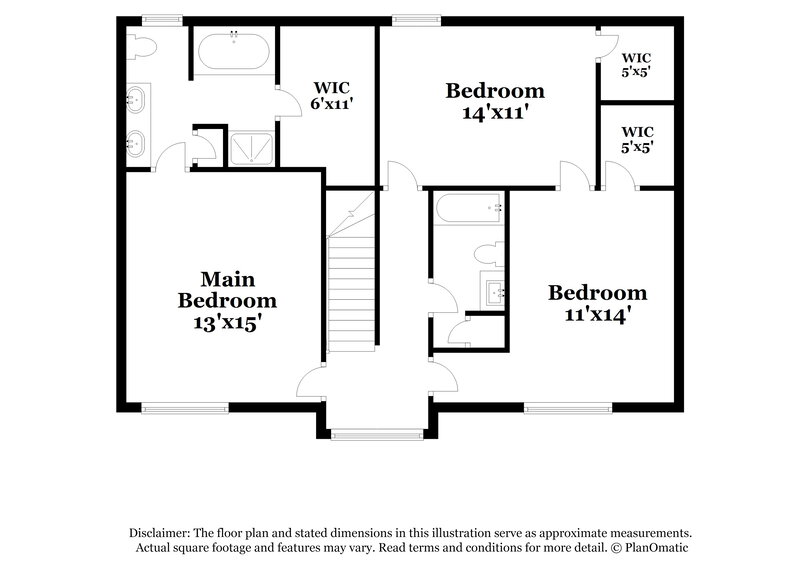 1,985/Mo, 1412 Priestshore Bay Antioch, TN 37013 Floor Plan View 2