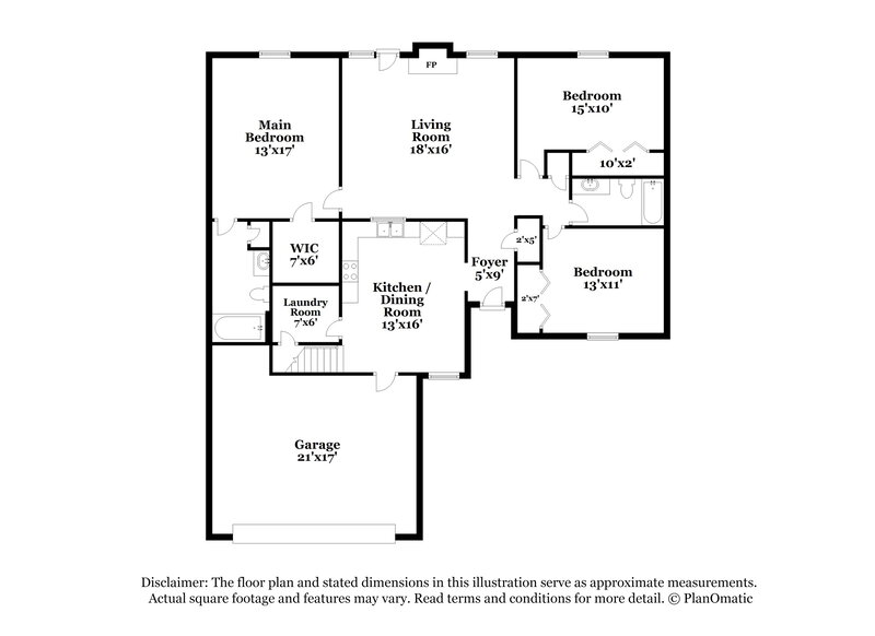 2,260/Mo, 171 Little Turtle Way Murfreesboro, TN 37127 Floorplan View