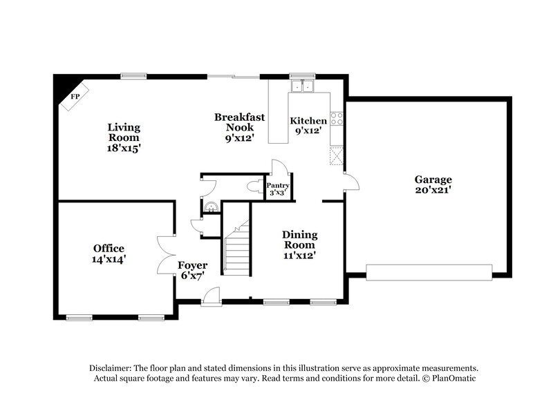 2,395/Mo, 3014 Commonwealth Dr Spring Hill, TN 37174 Floor Plan View