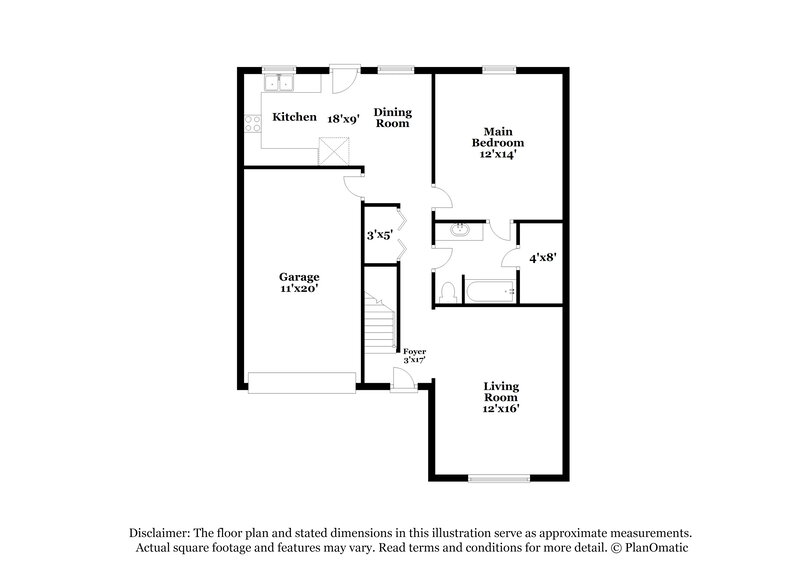 2,660/Mo, 1550 James Gafford Dr La Vergne, TN 37086 Floor Plan View