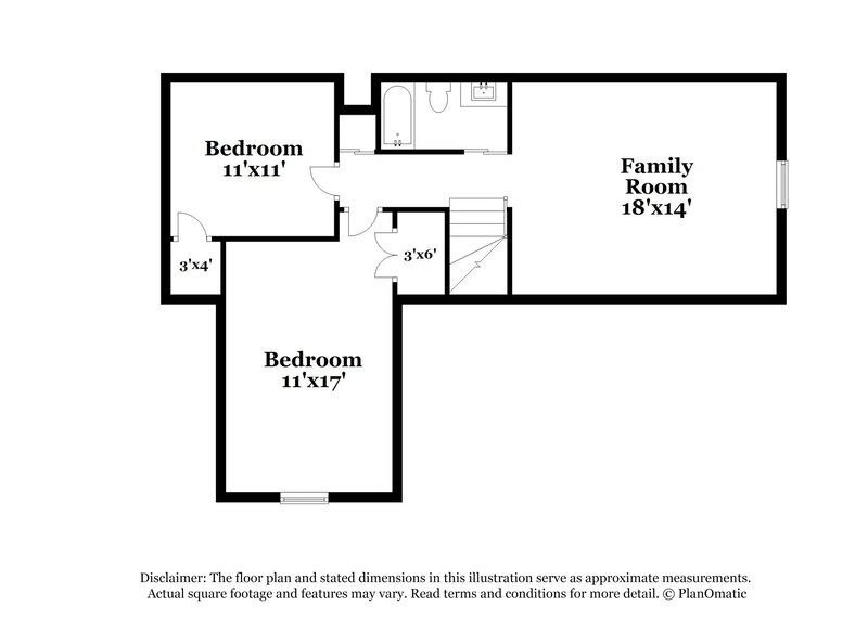 2,290/Mo, 1789 North Cv Murfreesboro, TN 37129 Floor Plan View