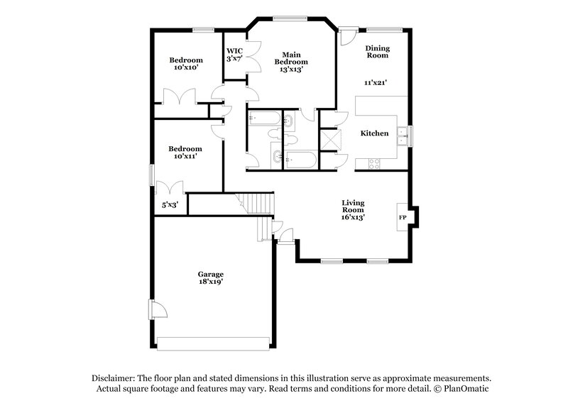 2,180/Mo, 6000 Mountview Dr Mount Juliet, TN 37122 Floor Plan View