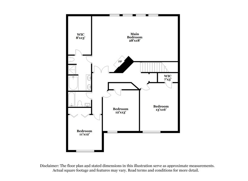 2,425/Mo, 5337 Sunnyvale Dr Antioch, TN 37013 Floor Plan View 2