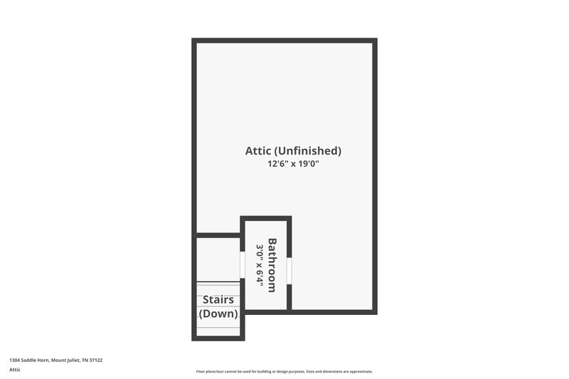 2,225/Mo, 1304 Saddle Horn Mount Juliet, TN 37122 Floor Plan View