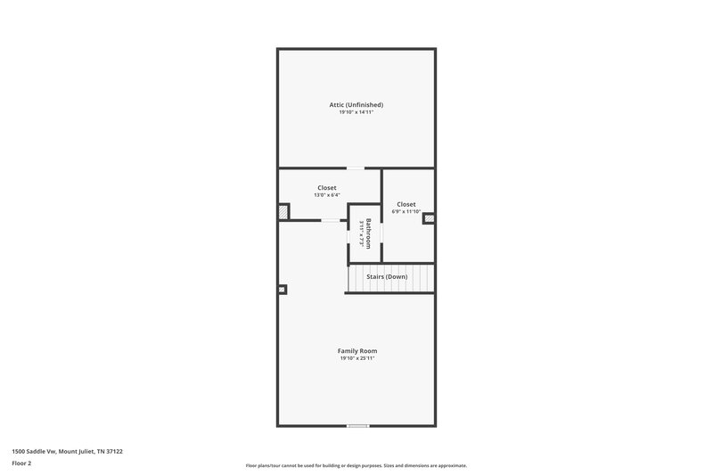 2,060/Mo, 1500 Saddle Vw Mount Juliet, TN 37122 Floor Plan View 2
