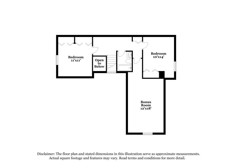 2,540/Mo, 711 Elderberry Way Murfreesboro, TN 37128 Floorplan View 2