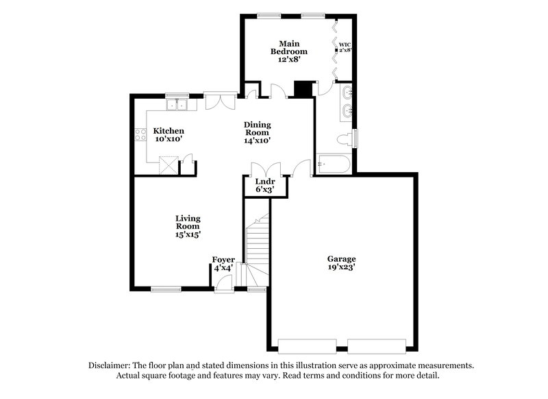 2,050/Mo, 1240 Alandee St Nashville, TN 37214 Floor Plan View