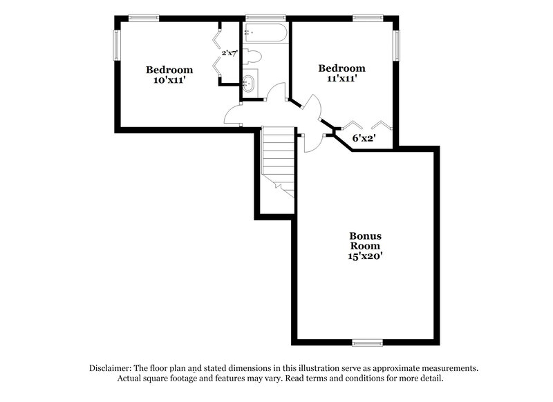 2,050/Mo, 1240 Alandee St Nashville, TN 37214 Floor Plan View 2