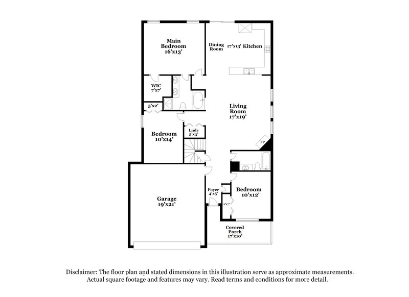 2,505/Mo, 924 Grand Oak Dr Smyrna, TN 37167 Floor Plan View