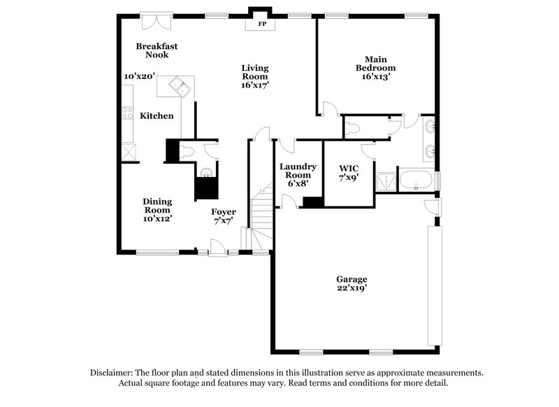 2,525/Mo, 3032 Community Cir Murfreesboro, TN 37128 Floorplan View