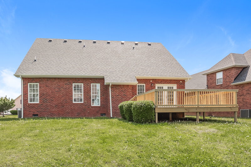2,505/Mo, 3032 Community Cir Murfreesboro, TN 37128 Rear View