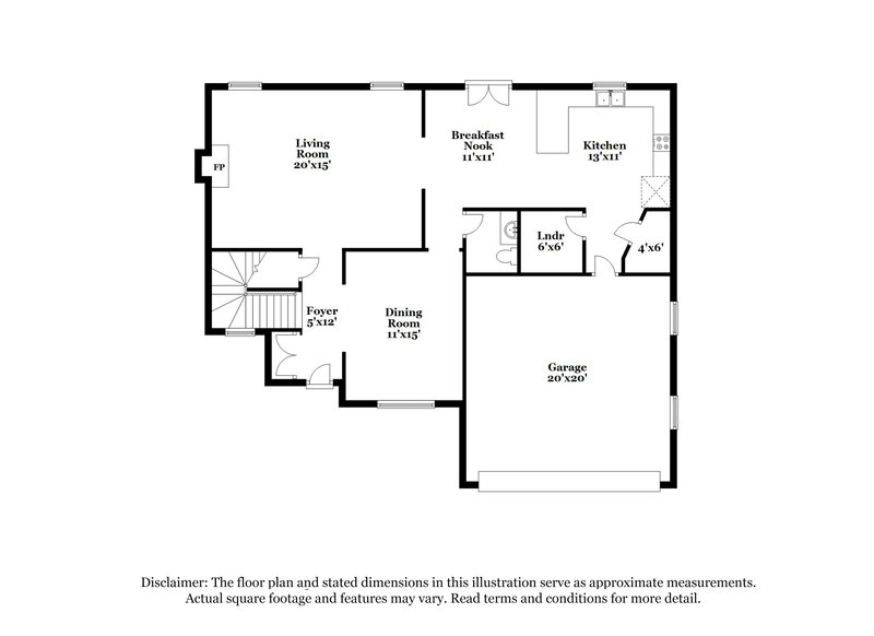 2,535/Mo, 607 Glenties Dr Smyrna, TN 37167 Floor Plan View