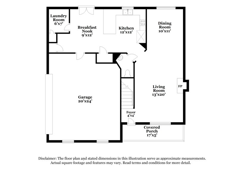 2,395/Mo, 100 Oak Meadow Ct Hendersonville, TN 37075 Floor Plan View
