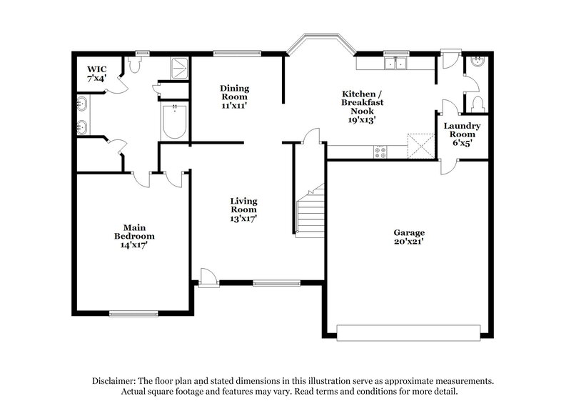 2,410/Mo, 3978 Kristen St Spring Hill, TN 37174 Floor Plan View