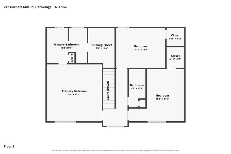 2,295/Mo, 412 Elegance Way Hermitage, TN 37076 Floor Plan View 2