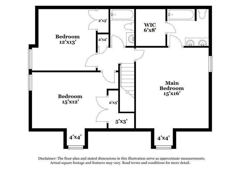 2,140/Mo, 1423 Pagosa Ct Murfreesboro, TN 37130 Floor Plan View 2