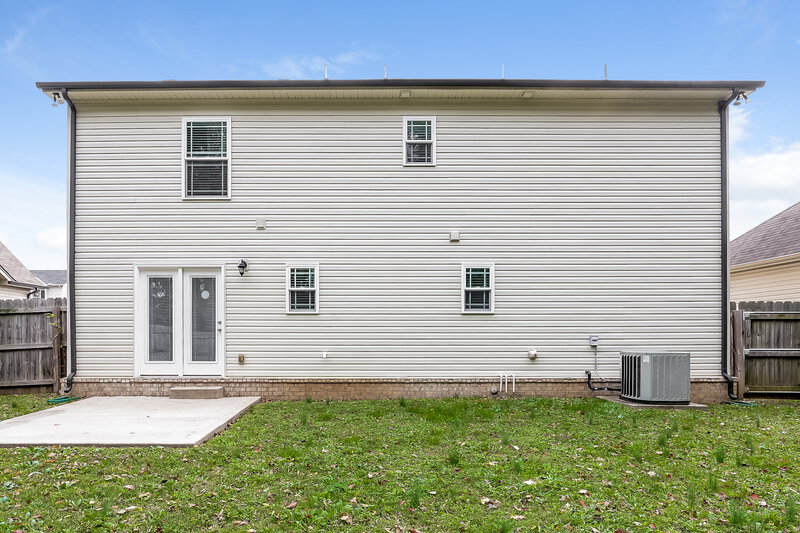 2,980/Mo, 2836 Painted Pony Dr Murfreesboro, TN 37128 Rear View