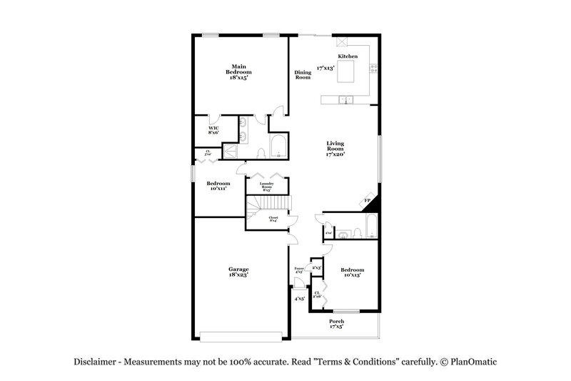 2,215/Mo, 202 Callaway Farms Dr Smyrna, TN 37167 Floor Plan View
